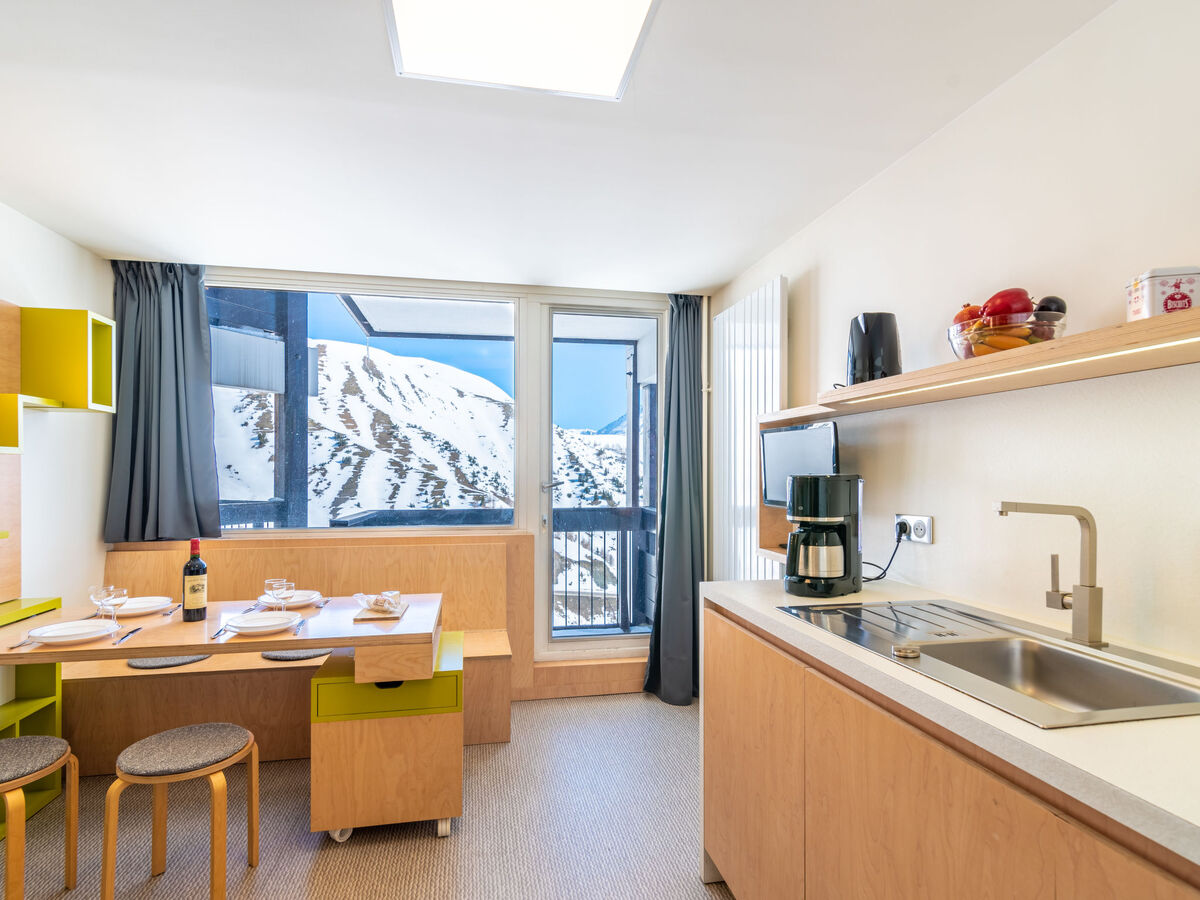 Studio 25 m² Tignes, balcon vue lac et montagnes - Photo 1