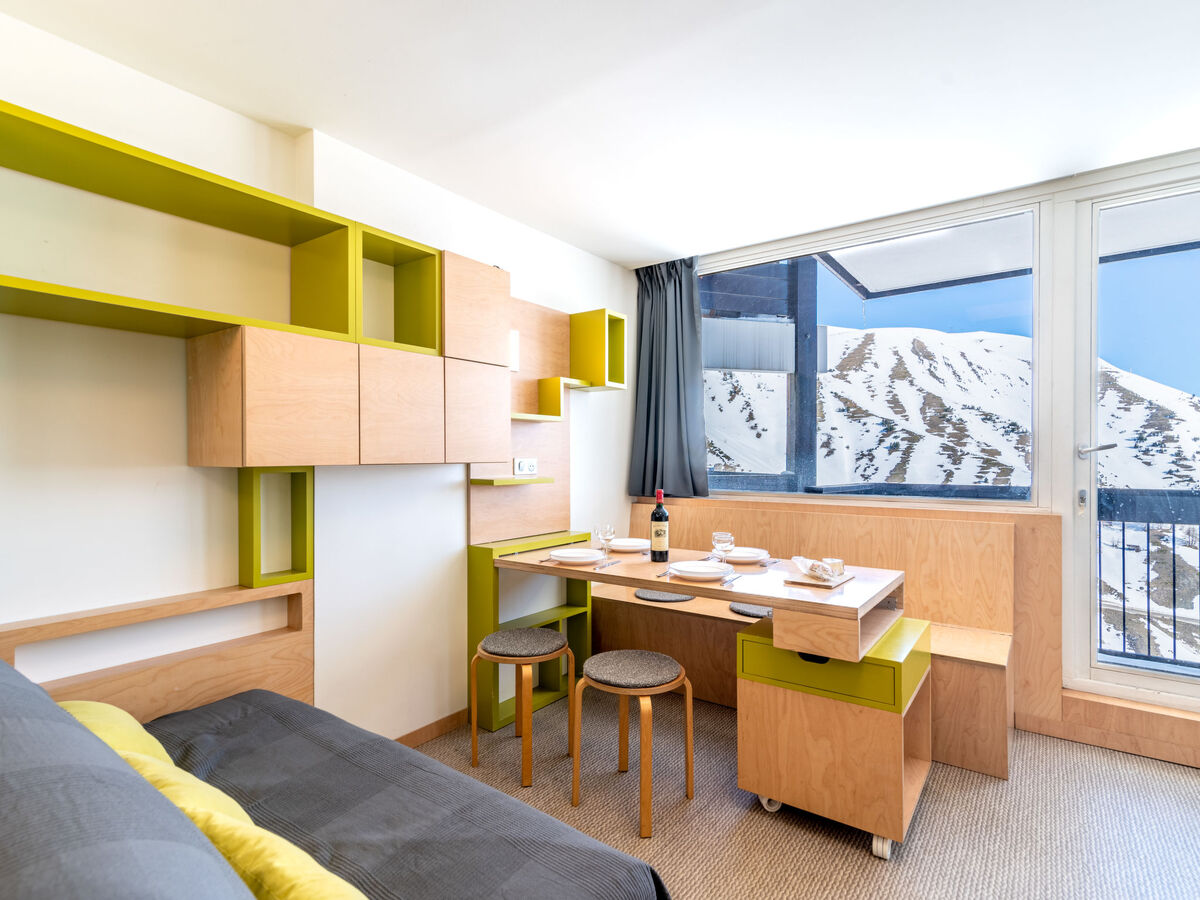 Studio 25 m² Tignes, balcon vue lac et montagnes - Photo 6