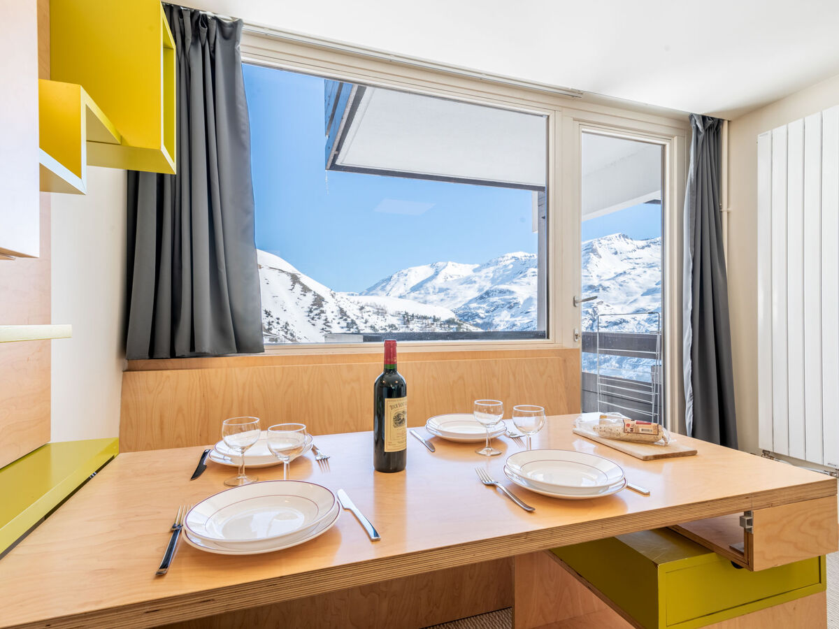 Studio 25 m² Tignes, balcon vue lac et montagnes - Photo 9