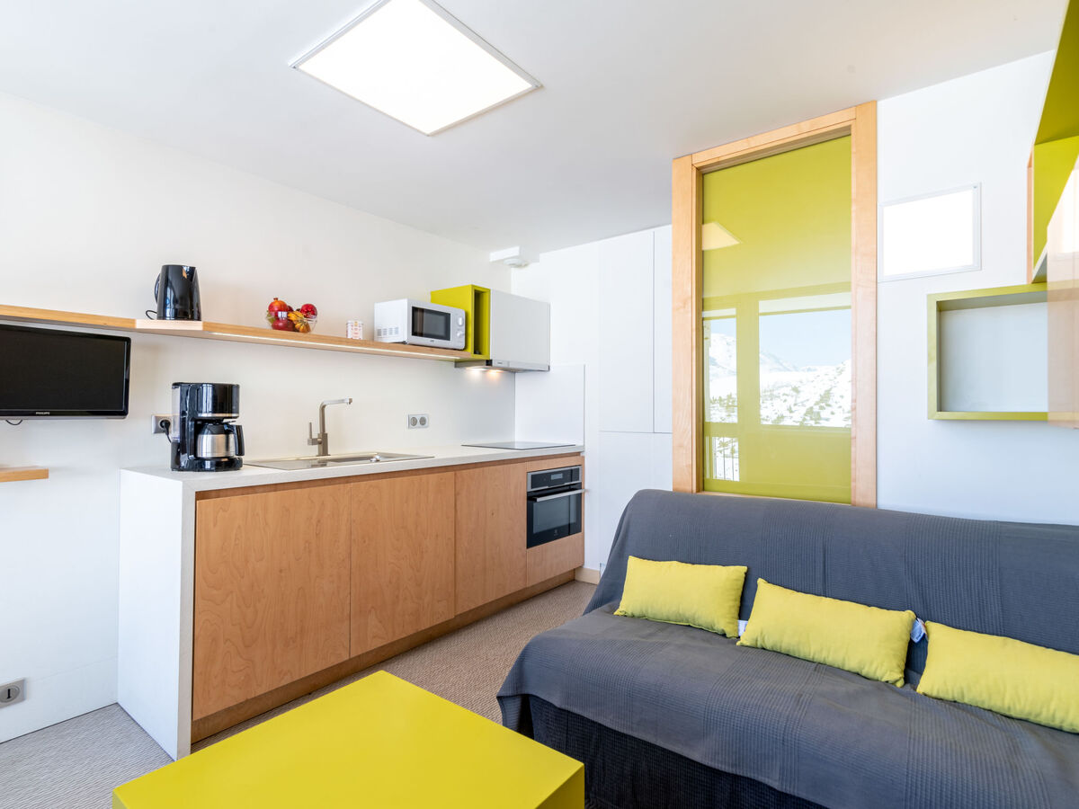 Studio 25 m² Tignes, balcon vue lac et montagnes - Photo 14
