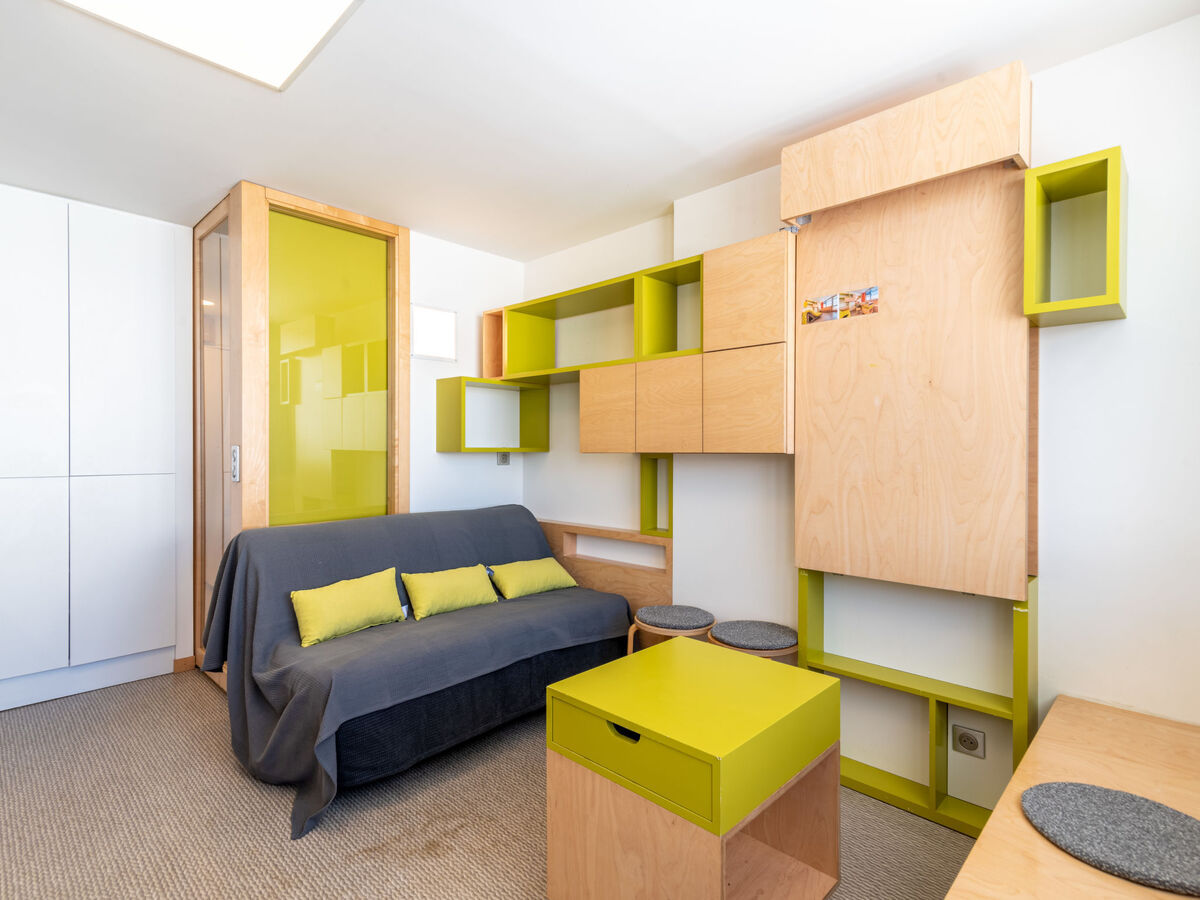 Studio 25 m² Tignes, balcon vue lac et montagnes - Photo 15