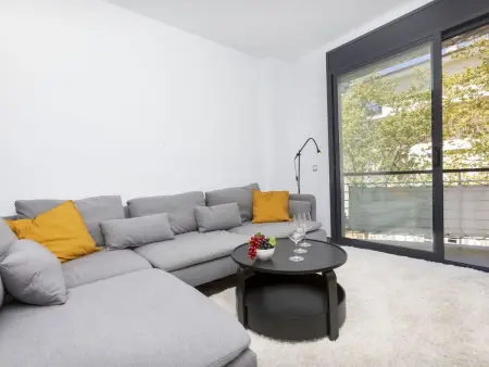 Appartement Mar i Llum – Playa de Aro, piscine à 500 m de la mer : photo 9