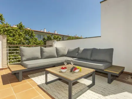 Appartement Mar i Llum – Playa de Aro, piscine à 500 m de la mer : photo 19