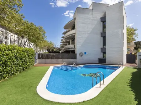 Appartement Mar i Llum – Playa de Aro, piscine à 500 m de la mer : photo 21