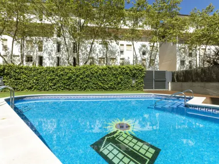 Appartement Mar i Llum – Playa de Aro, piscine à 500 m de la mer : photo 22