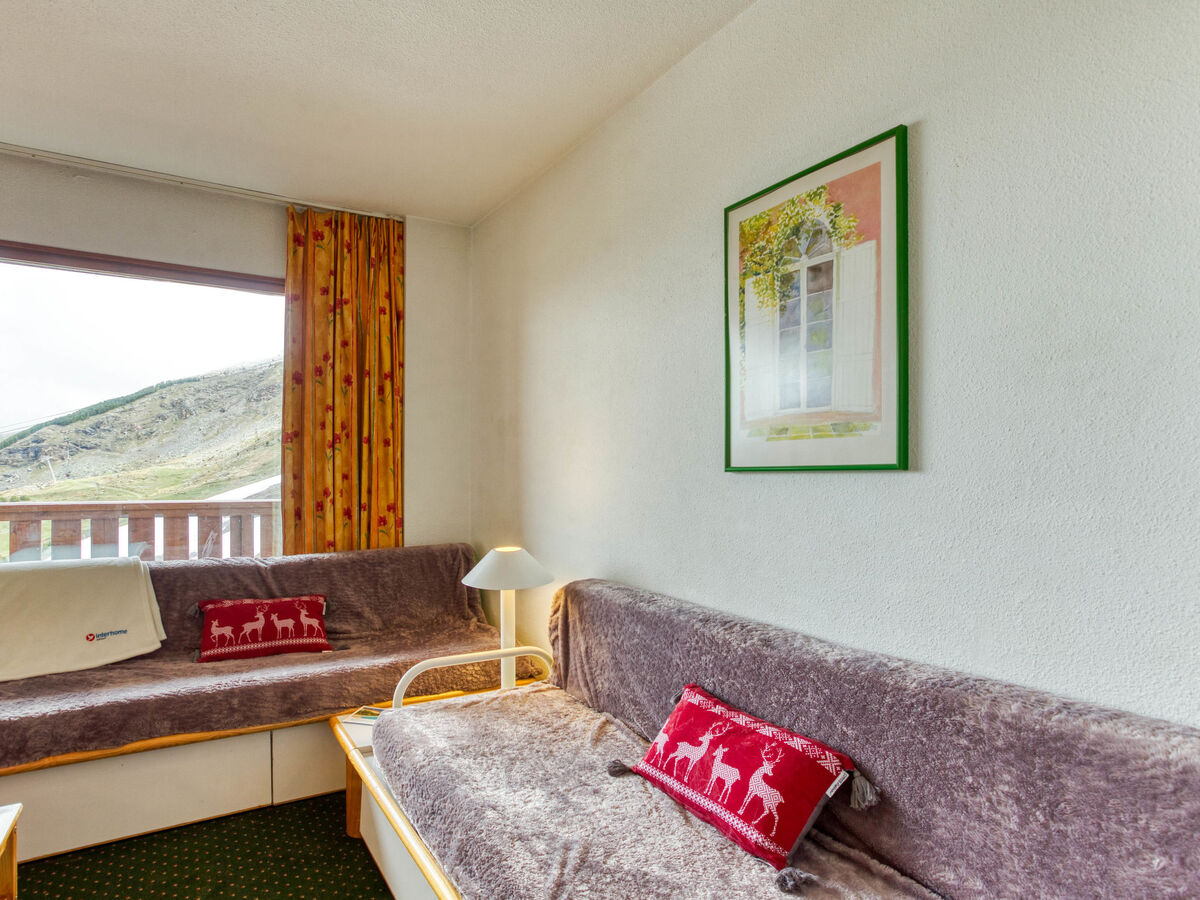 Studio 19 m² Les Ménuires, vue vallée, 50 m pistes - Photo 1