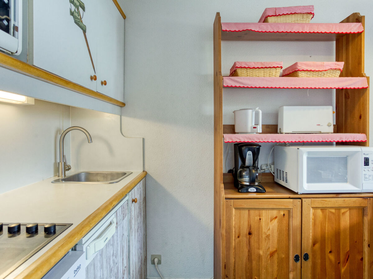 Studio 19 m² Les Ménuires, vue vallée, 50 m pistes - Photo 2