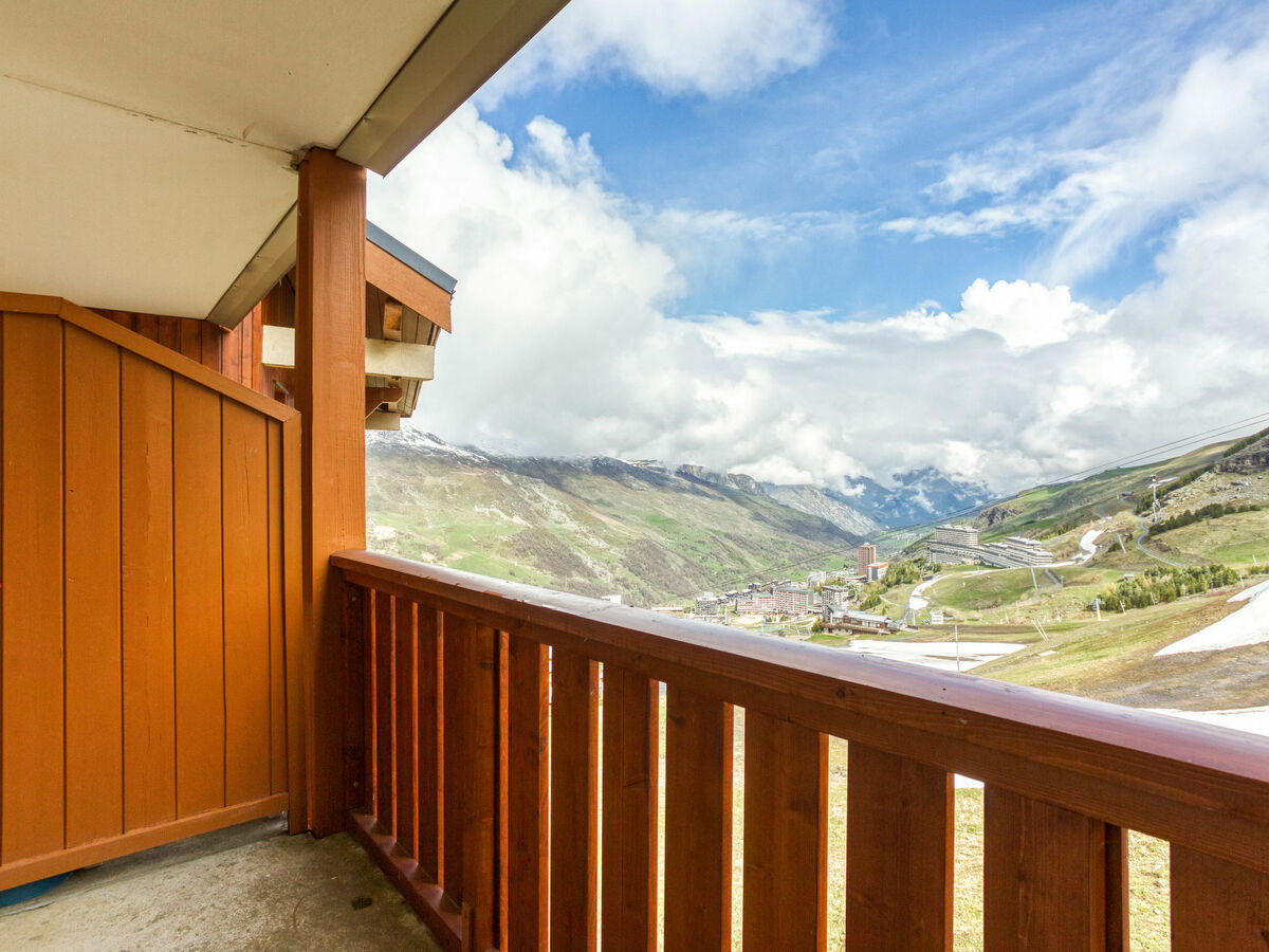 Studio 19 m² Les Ménuires, vue vallée, 50 m pistes - Photo 5
