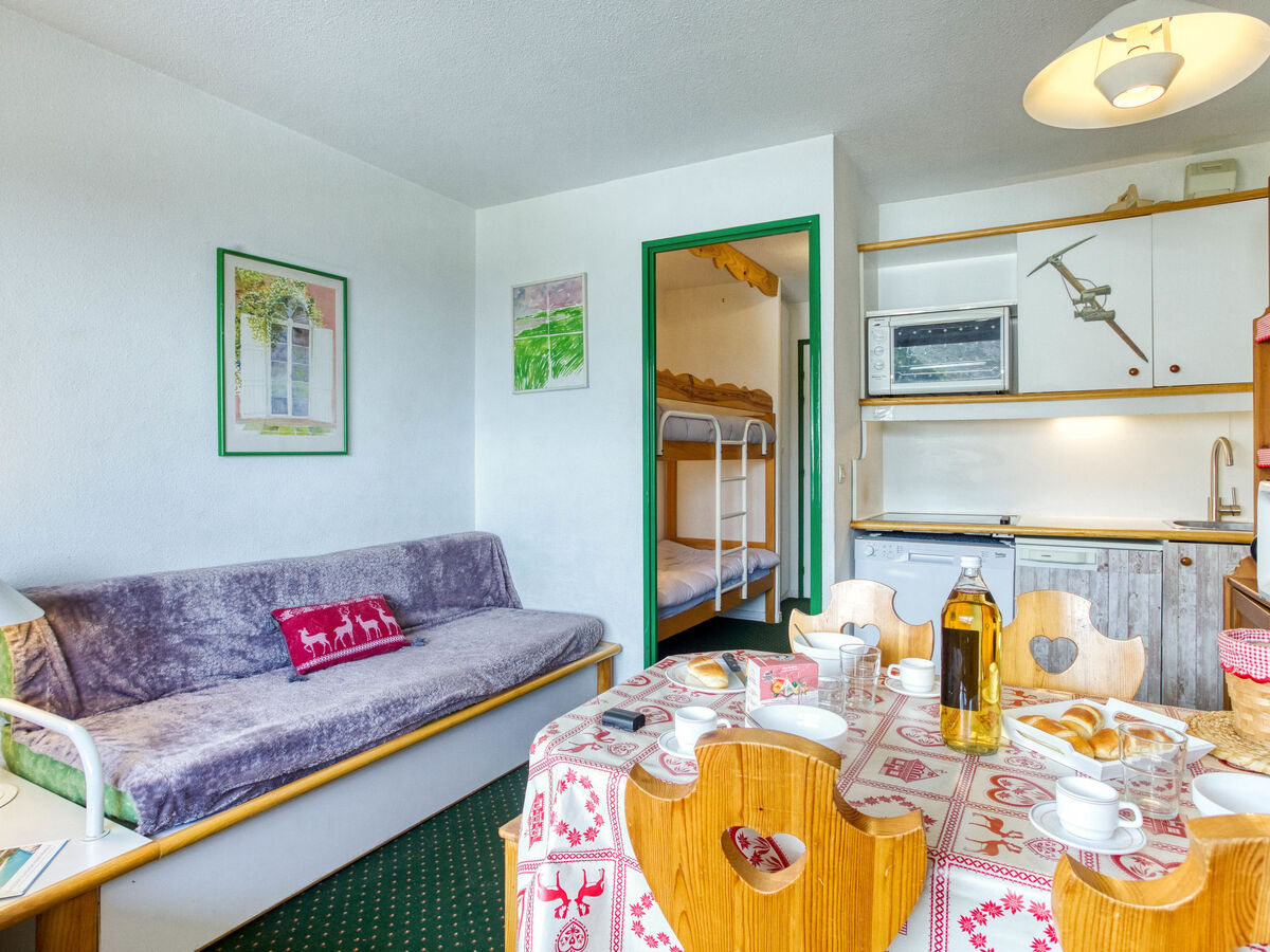 Studio 19 m² Les Ménuires, vue vallée, 50 m pistes - Photo 10