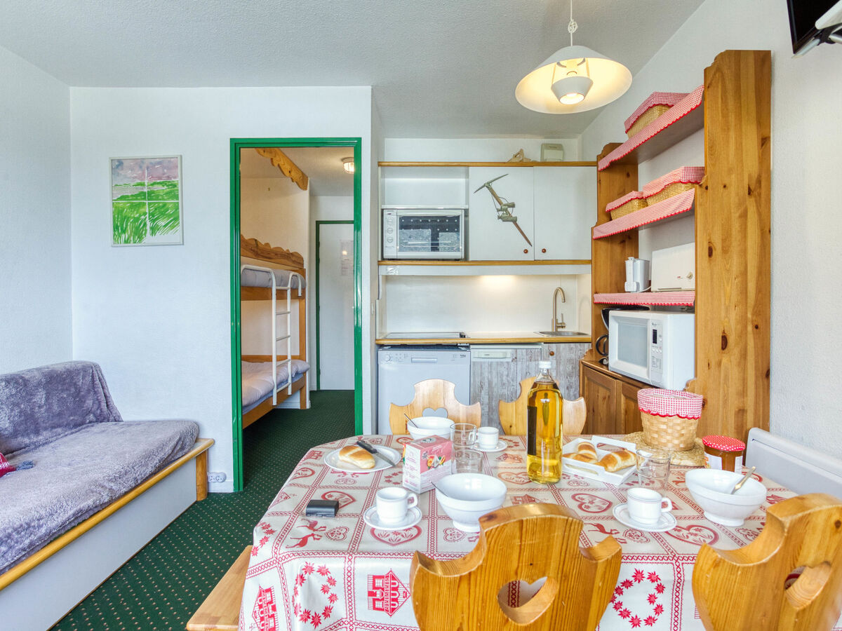Studio 19 m² Les Ménuires, vue vallée, 50 m pistes - Photo 13