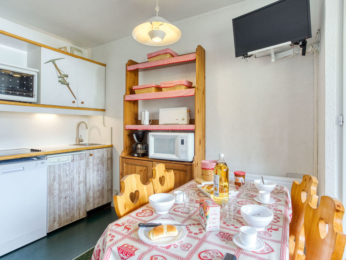 Studio 19 m² Les Ménuires, vue vallée, 50 m pistes - Photo 14