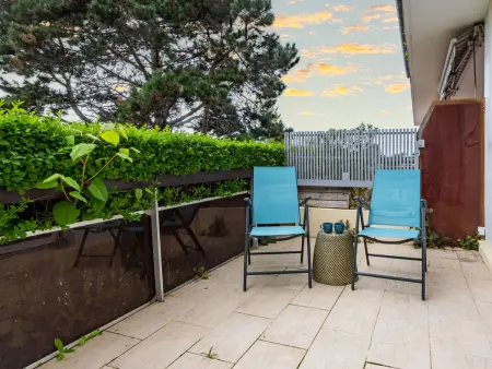 Appartement rénové à Trouville avec vue mer et terrasse : photo 14