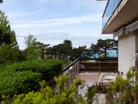 Appartement rénové à Trouville avec vue mer et terrasse : photo 15
