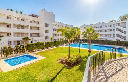 Appartement 2 chambres vue mer, piscine partagée à Mijas Costa : photo 8