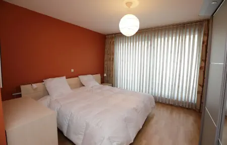 Appartement 2 chambres à Oostende, piscine commune et plage à 50 m : photo 6