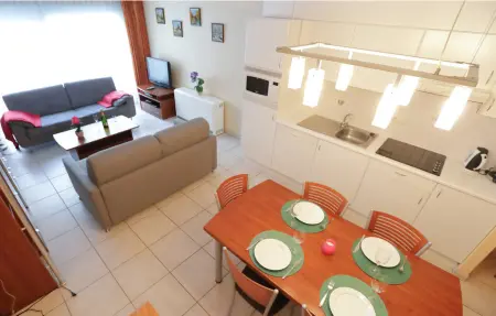 Appartement 2 chambres à Oostende, piscine commune et plage à 50 m : photo 9
