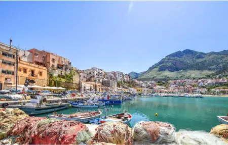 Appartement vue port Castellammare del Golfo, 8 pers. : photo 15