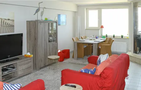 Appartement vue mer face plage à Ostende, 2 chambres : photo 2