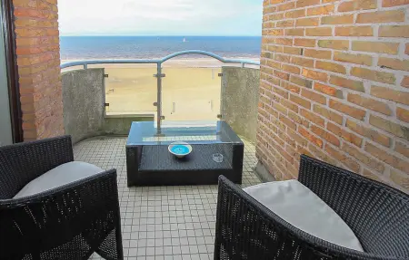 Appartement vue mer face plage à Ostende, 2 chambres : photo 8