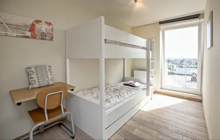Appartement vue mer face plage à Ostende, 2 chambres : photo 10