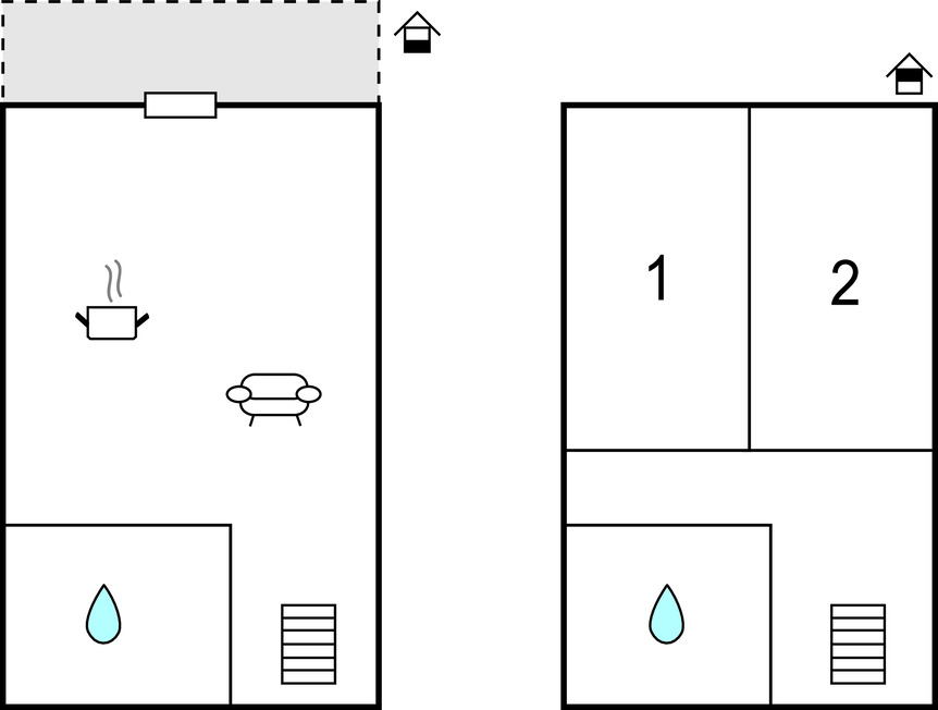 Ai pini-Villa : appartement 7 pers. face à la mer - Photo 42