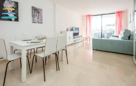 Appartement 2 chambres vue mer et Gibraltar, Mijas Costa : photo 3