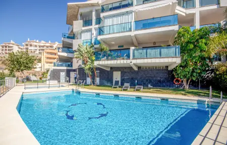 Appartement 2 chambres vue mer et Gibraltar, Mijas Costa : photo 8