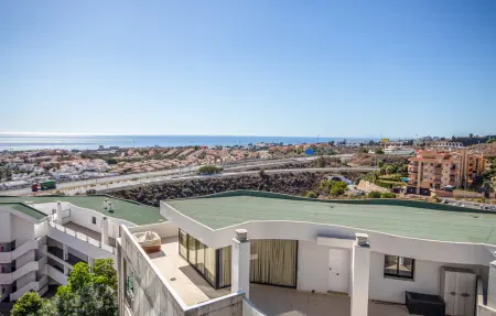 Appartement 2 chambres vue mer et Gibraltar, Mijas Costa : photo 11