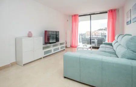 Appartement 2 chambres vue mer et Gibraltar, Mijas Costa : photo 12