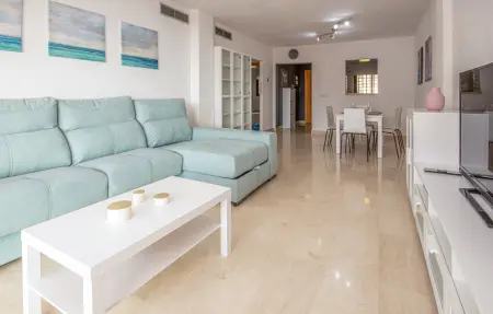 Appartement 2 chambres vue mer et Gibraltar, Mijas Costa : photo 13