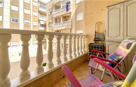 Appartement 1 chambre à Torrevieja, plage à 300 m, piscine partagée : photo 8