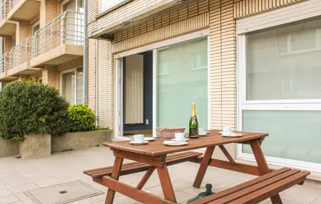 Appartement 3 chambres au bord de la mer à Ostende, terrasse et plage à 200 m : photo 3