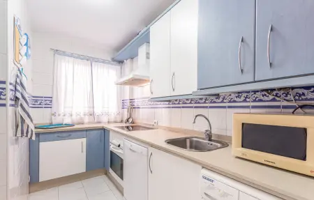 Appartement vue mer face plage à Torrox Costa, 5 personnes : photo 4