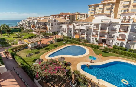 Appartement vue mer face plage à Torrox Costa, 5 personnes : photo 8
