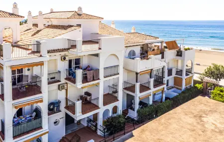 Appartement vue mer face plage à Torrox Costa, 5 personnes : photo 23