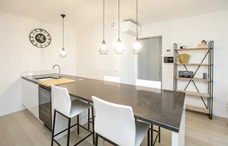 Residentie Crystal : appartement vue mer à Ostende, piscine et terrasse : photo 6
