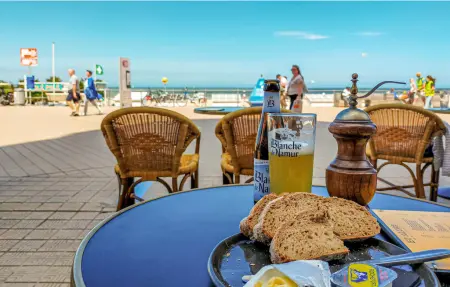 Residentie Crystal : appartement vue mer à Ostende, piscine et terrasse : photo 26