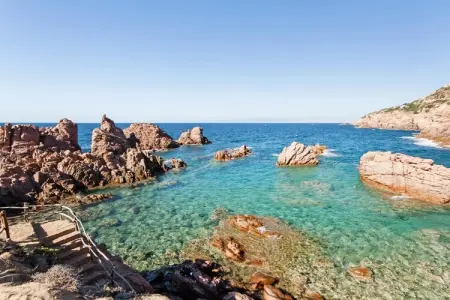 Maison 6 pers. Costa Paradiso face aux falaises rouges : photo 25