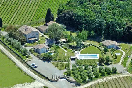 Ferienanlage Borgo della Meliana Gambassi Terme Typ Trilo, Appartement en Toscane avec Golf - Photo 12