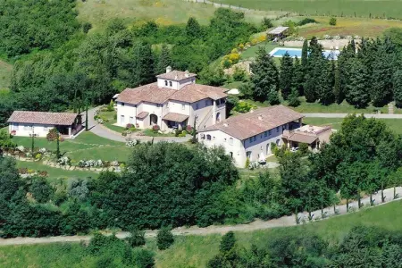 Ferienanlage Borgo della Meliana Gambassi Terme Typ Trilo, Appartement en Toscane avec Golf - Photo 13