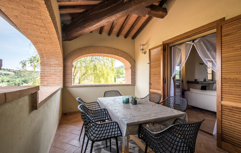 Appartement en pierre avec terrasse et piscine, Castelmuzio - Photo 5