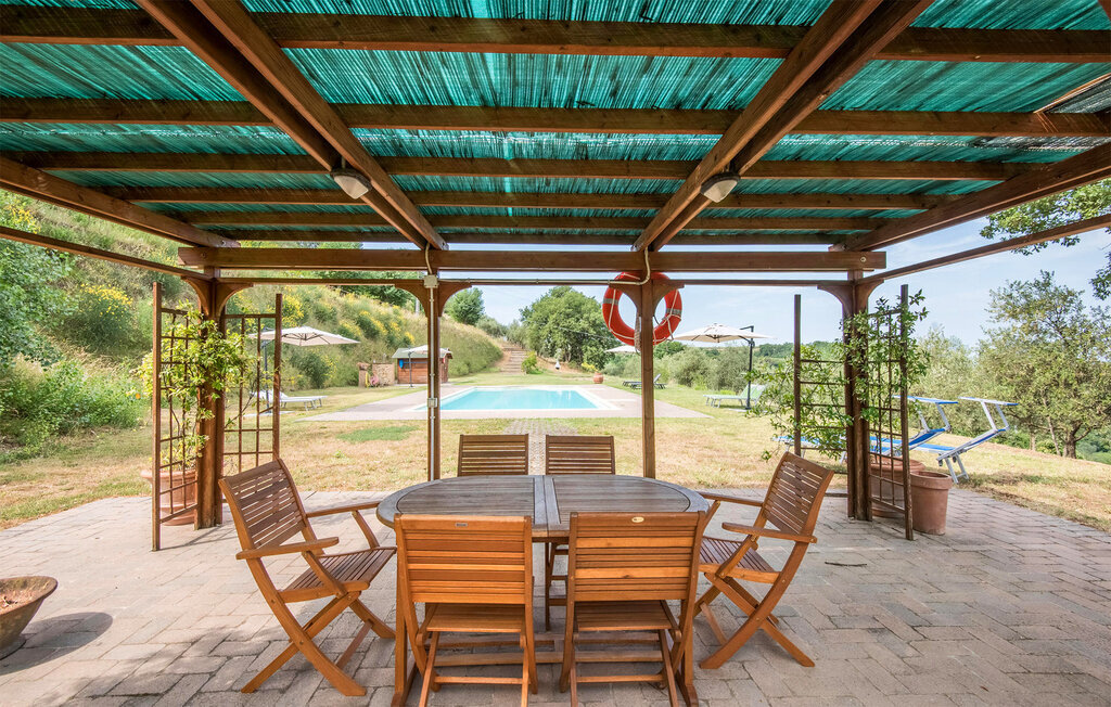Appartement en pierre avec terrasse et piscine, Castelmuzio - Photo 8