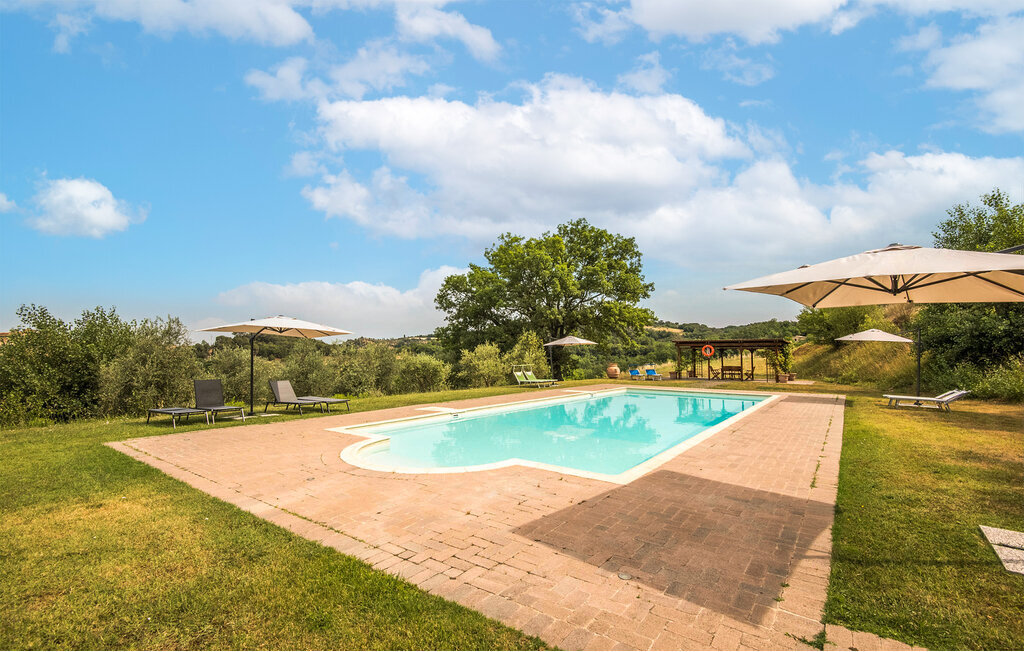 Appartement en pierre avec terrasse et piscine, Castelmuzio - Photo 10