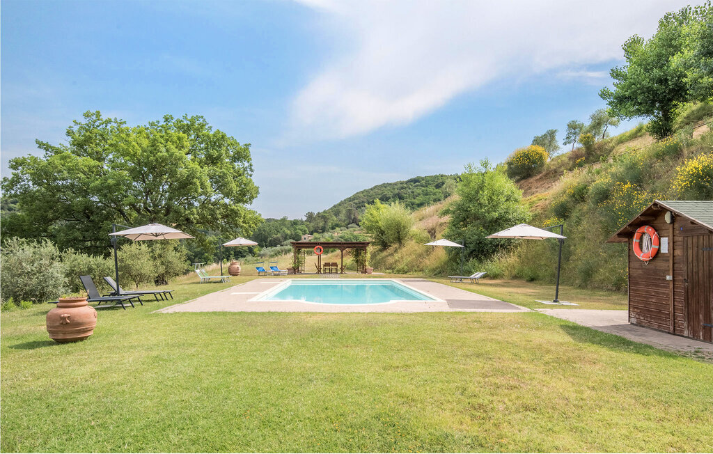 Appartement en pierre avec terrasse et piscine, Castelmuzio - Photo 11