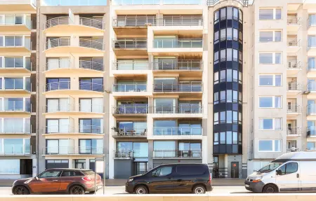 Appartement vue mer 2 chambres, plage de sable à Ostende : photo 9