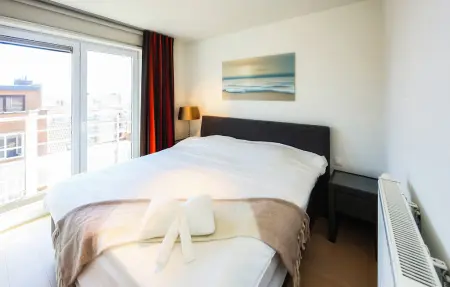 Appartement vue mer 2 chambres, plage de sable à Ostende : photo 15