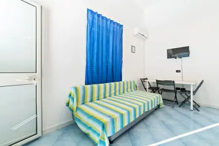 Location appartement à Policastro Bussentino, Gezellig appartement vlakbij zee