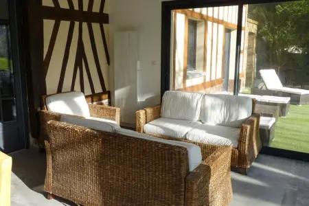 Maison normande XVIIIe siècle à Rieux, 8 pers. : photo 6