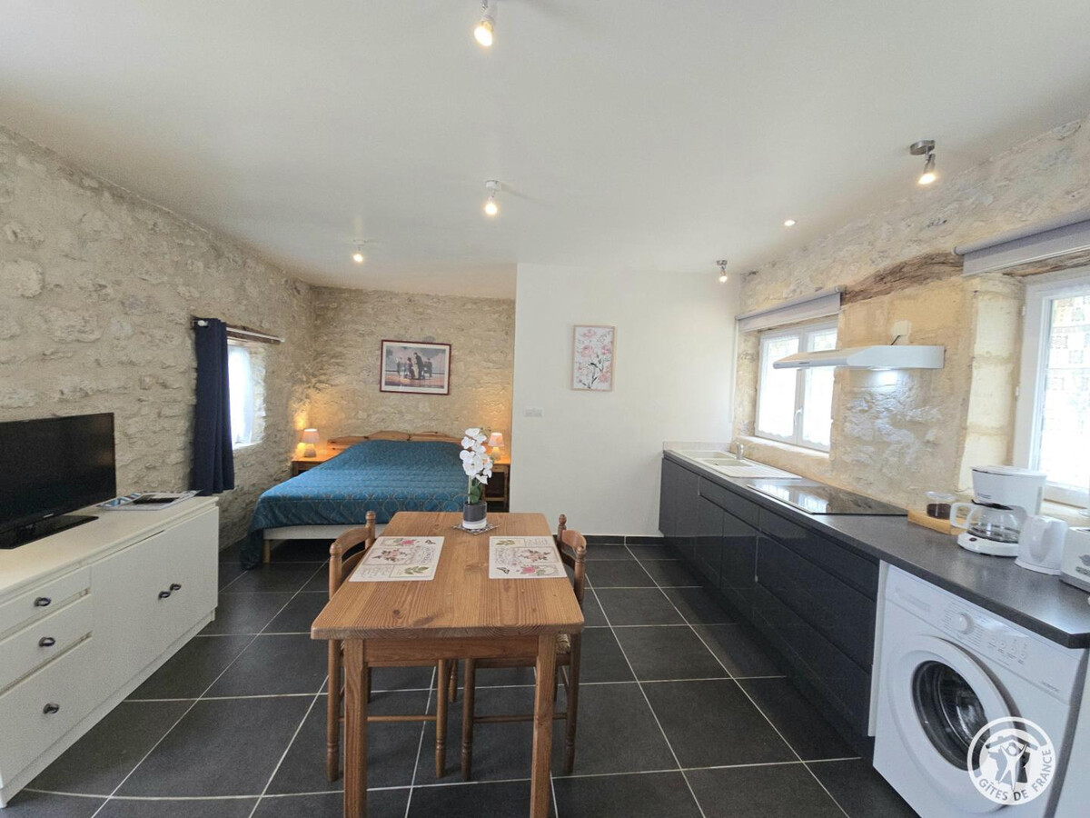 Studio 2 pers. à Naussannes, piscine et étang privé - Photo 4