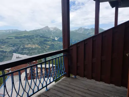 Duplex 4 pers. avec balcon et vue vallée, Les Arcs 1800 : photo 5